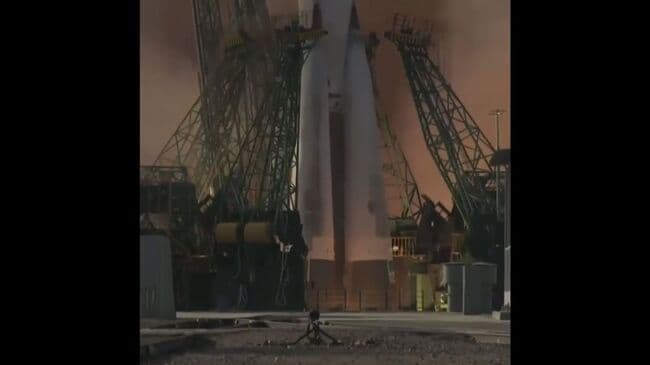 На Байконуре провели первый пуск с восстановленного стартового стола