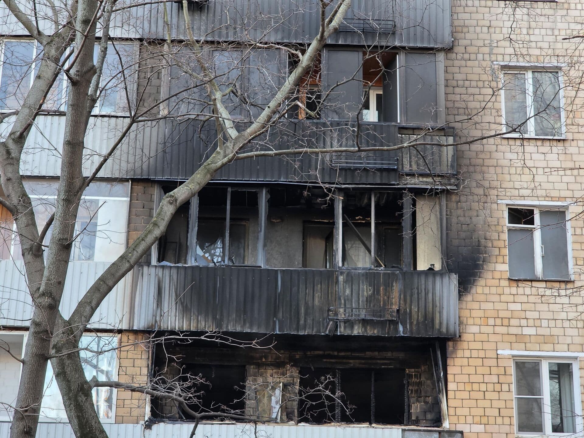 При пожаре в центре Москвы погибли четыре человека