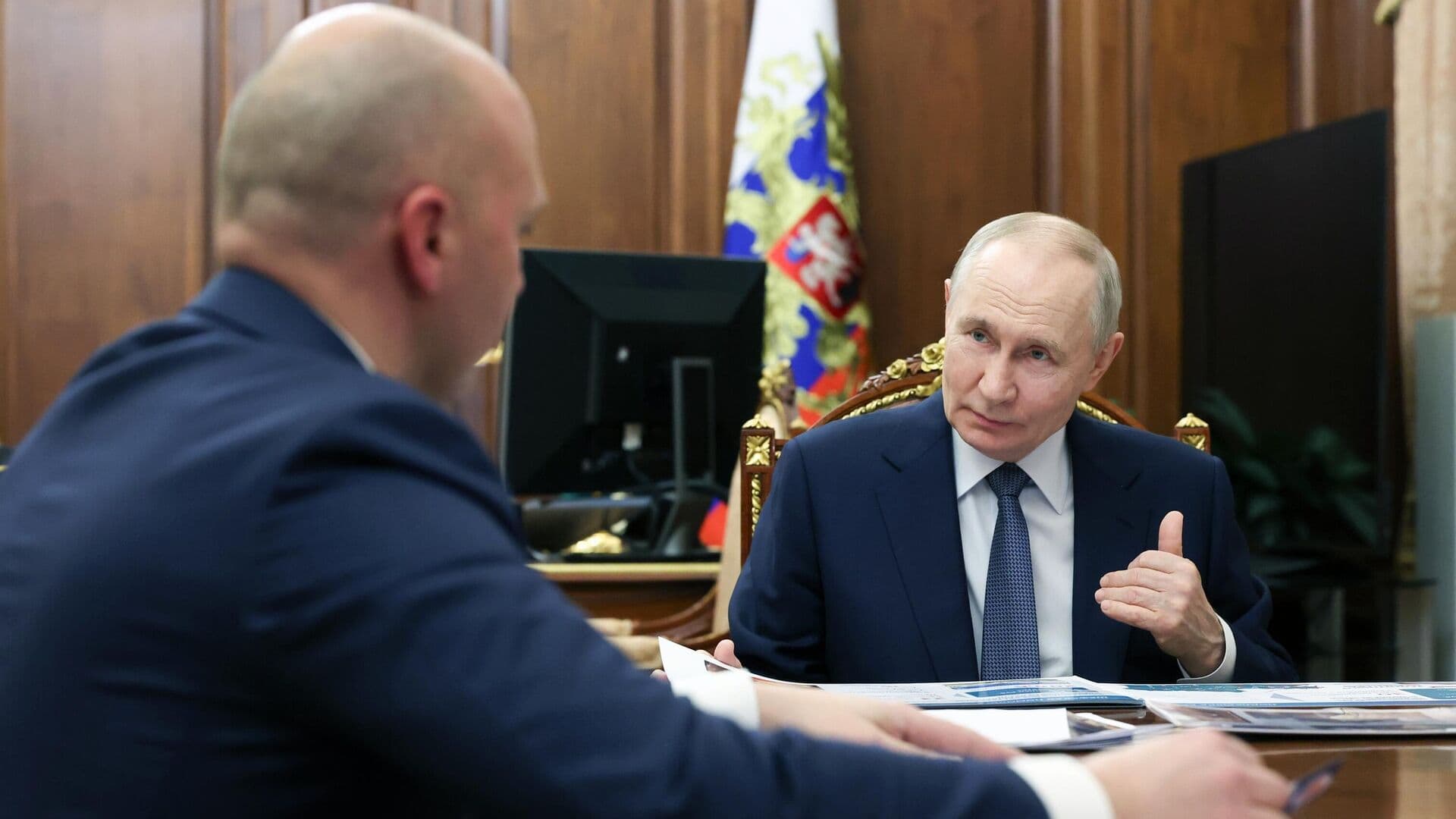 Путин встретился с губернатором Калининградской области