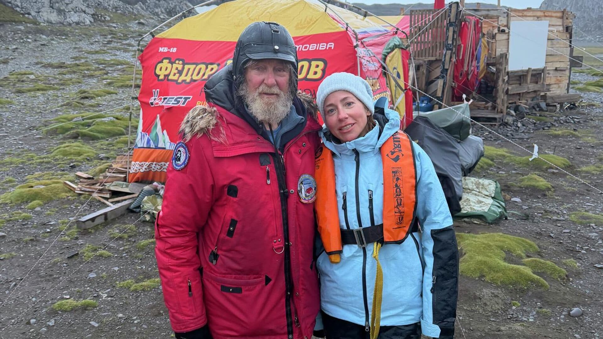 Юлия Барановская рассказала о необычной встрече в Антарктике