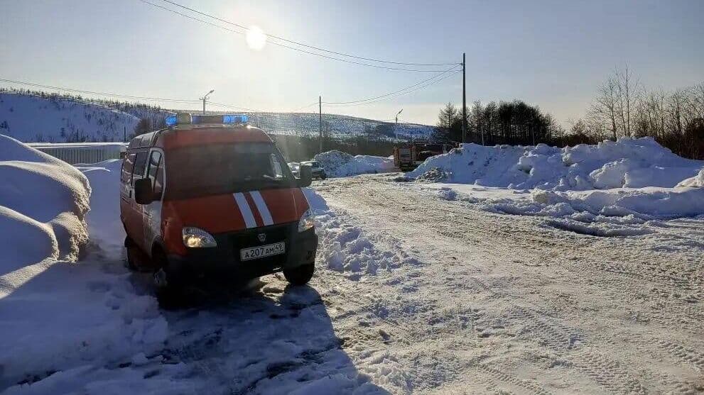 На Колыме загорелось здание исправительной колонии