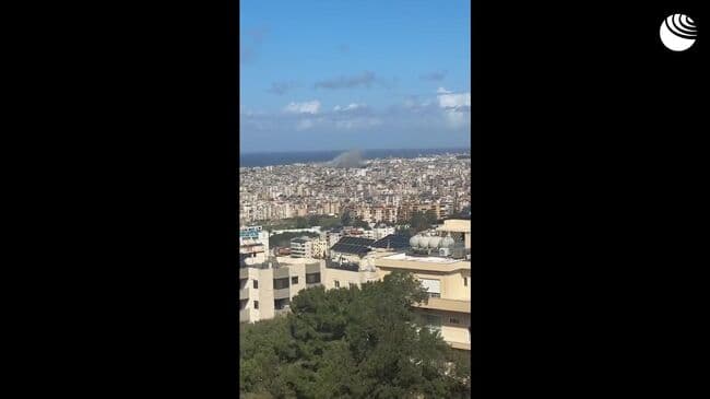 Израиль нанес новые удары по южному пригороду Бейрута