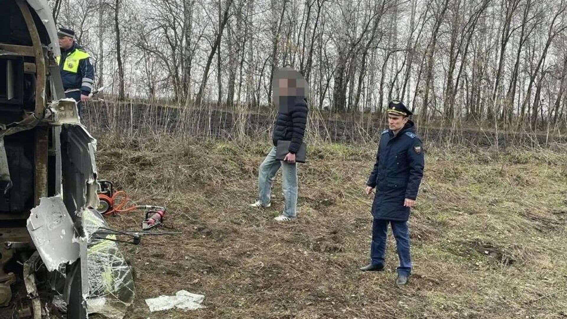 В ДТП с автобусом в Саратовской области пострадали семь детей