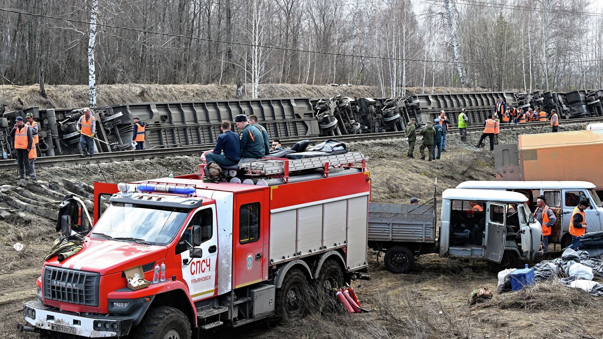 Число обратившихся за помощью после ЧП под Ульяновском выросло до 55