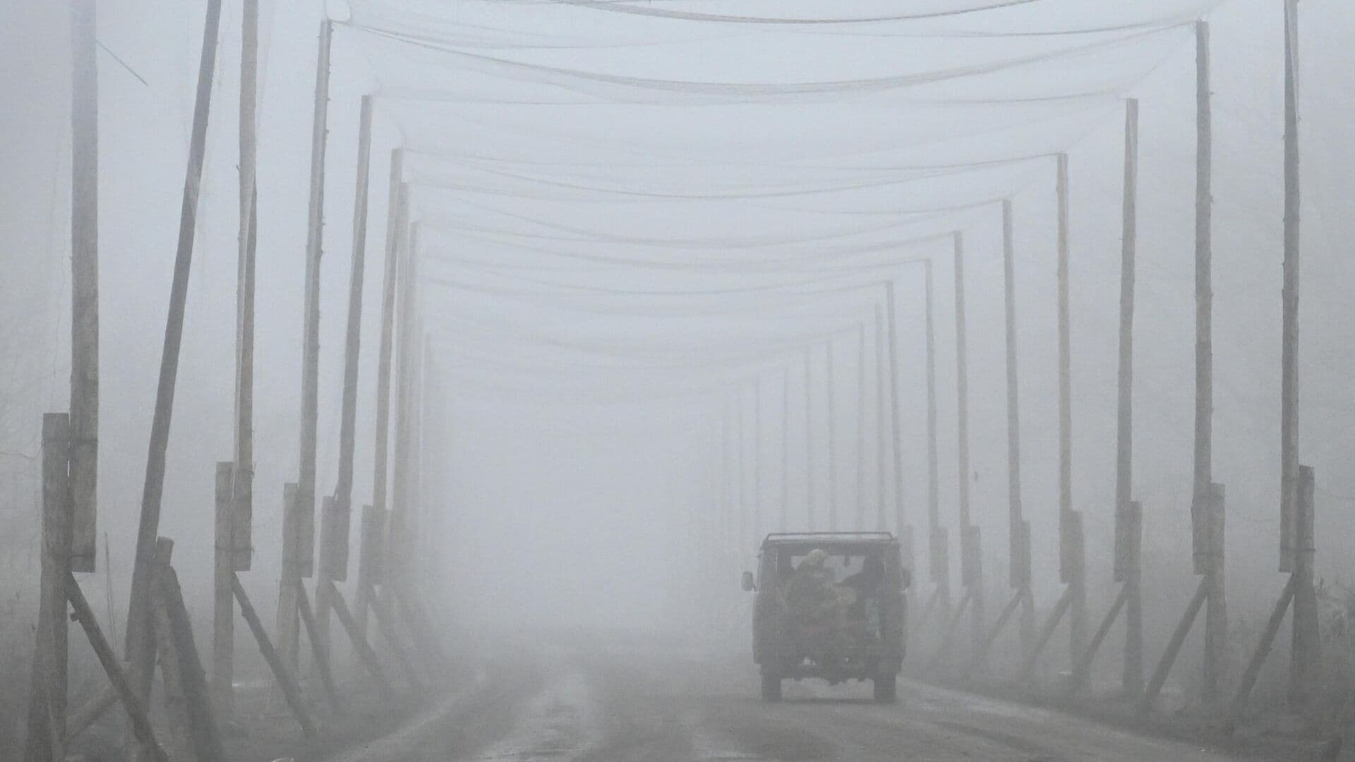 В Белгородской области начали досрочную установку противодроновых коридоров