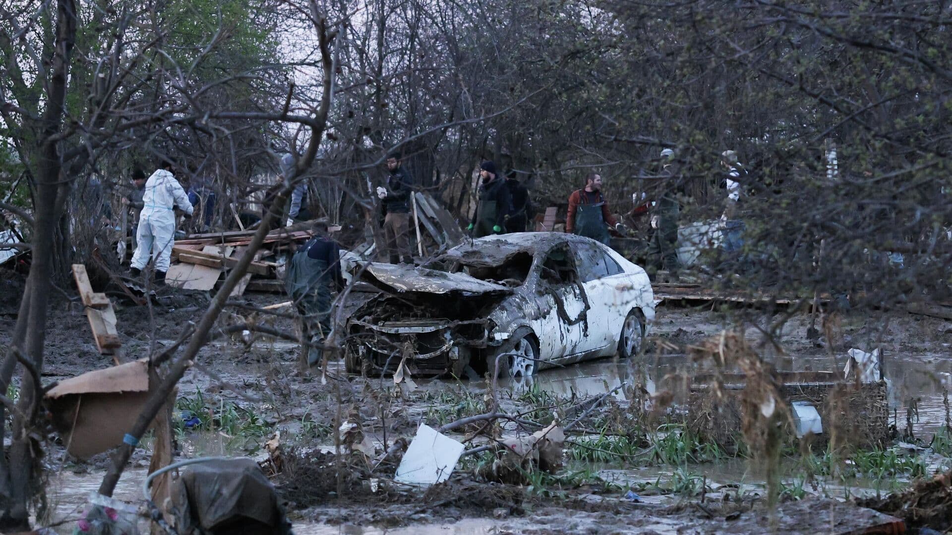 Путин призвал аккуратно оценивать ущерб от наводнения в Дагестане