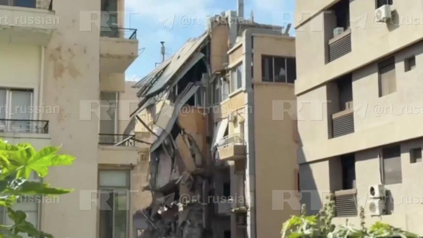 Израиль вновь нанес удар рядом с журналистами RT в Ливане