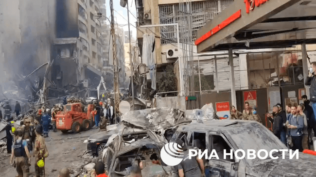 Израильская авиация нанесла удары по жилому дому в центре Бейрута