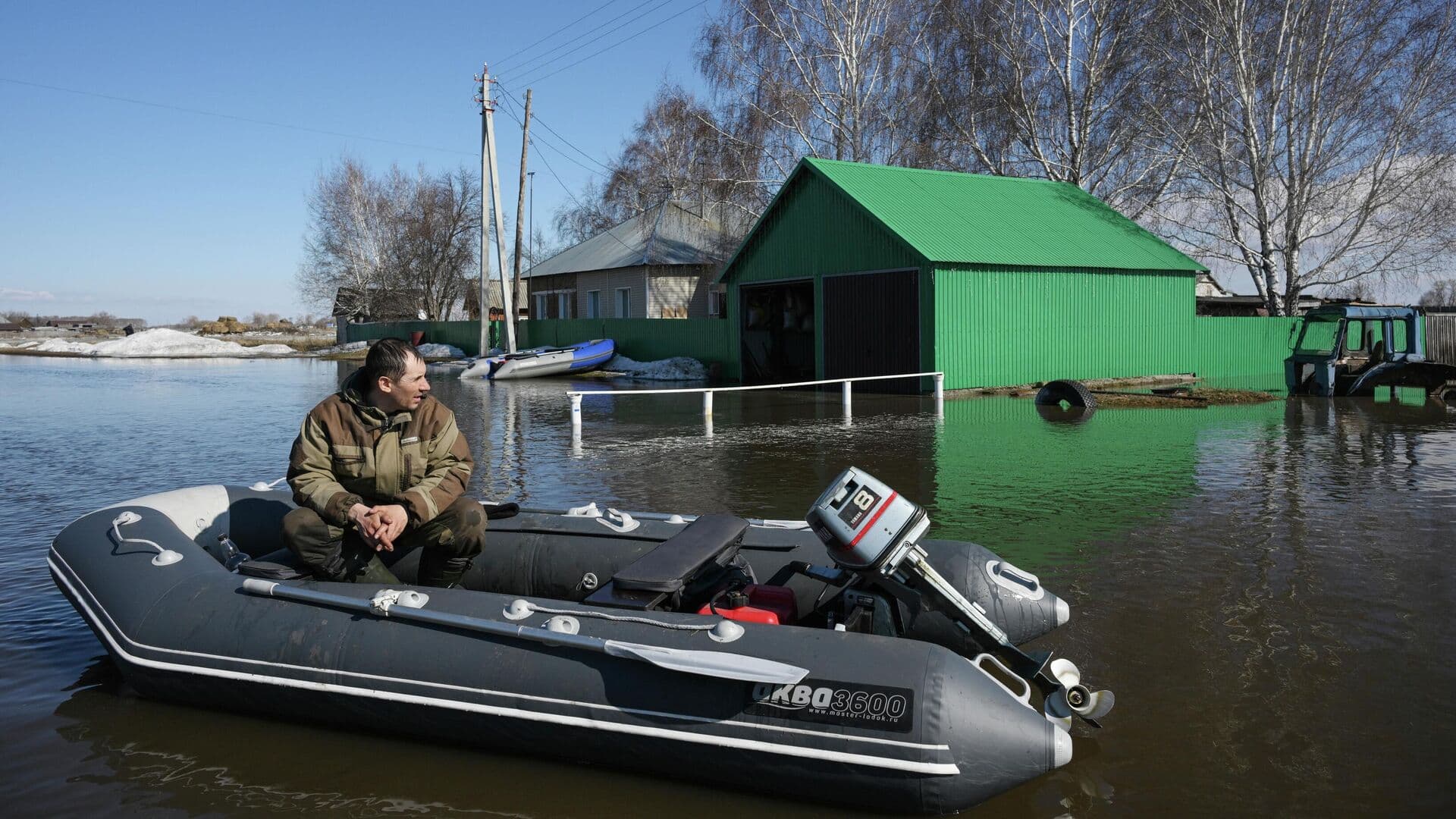 В Новосибирской области началась первая волна паводка