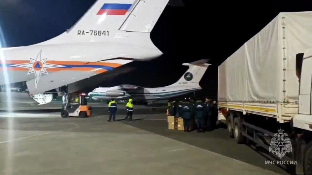 МЧС доставило в Дагестан гуманитарную помощь