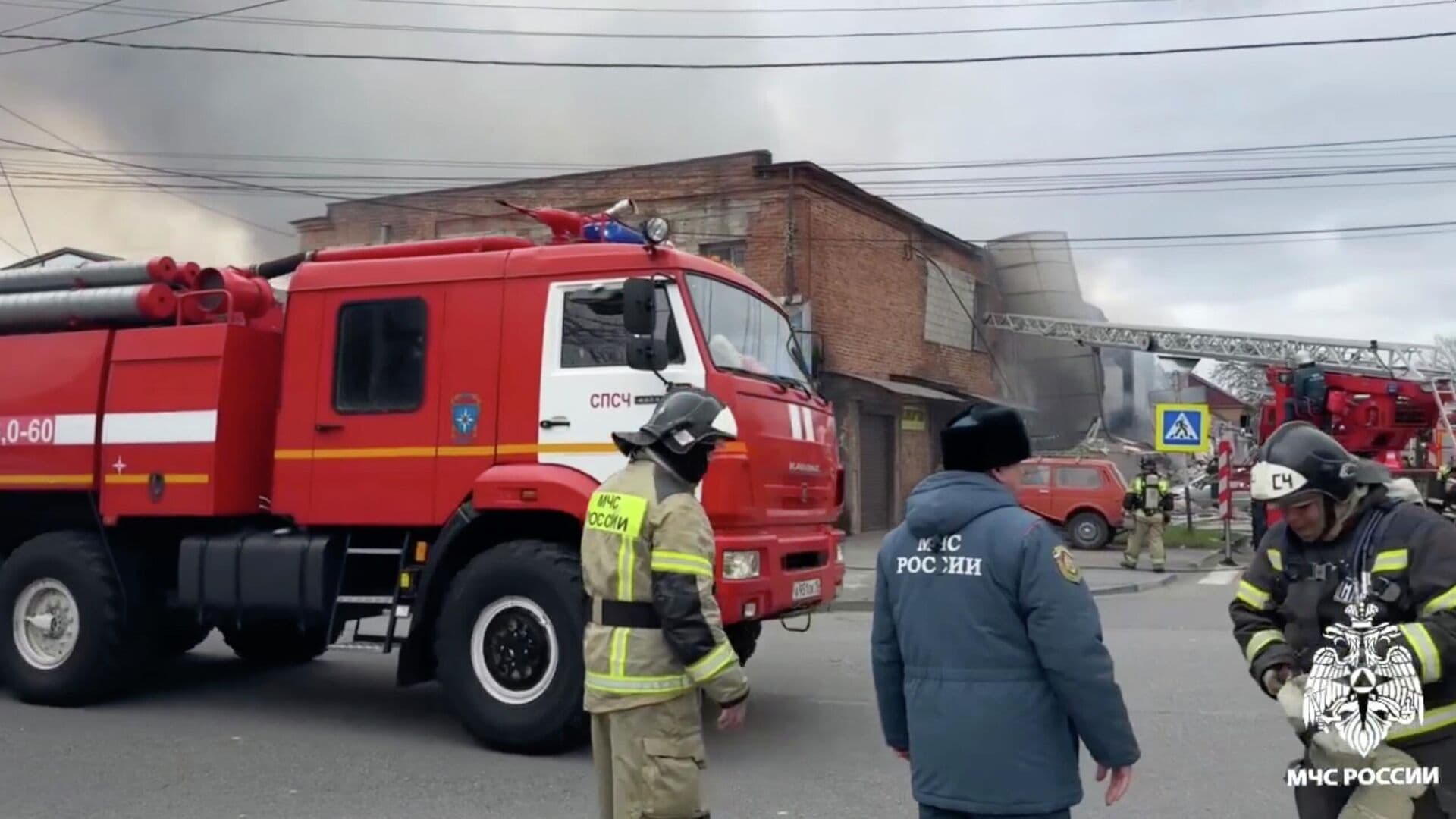 Во Владикавказе прогремел взрыв на складе с пиротехникой