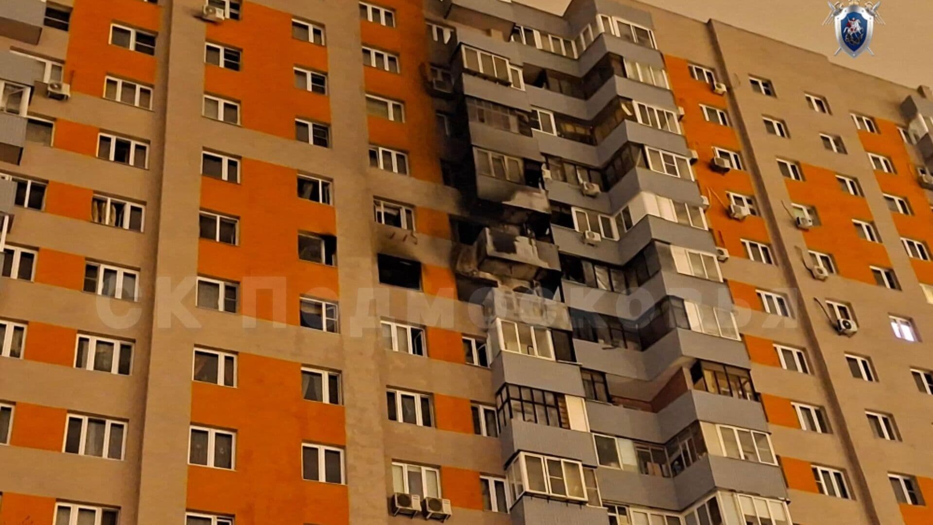 В Мытищах пять человек госпитализировали после пожара в жилом доме