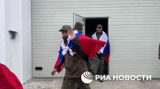 Россия вернула из украинского плена 175 военных