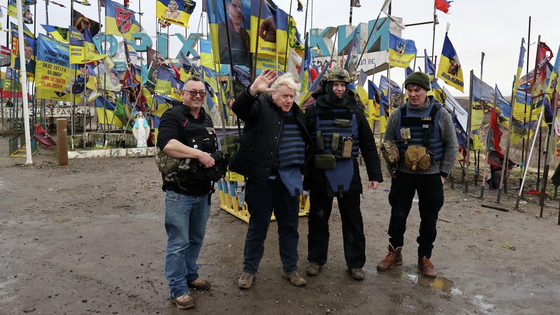 Рогов прокомментировал визит Джонсона в Запорожскую область