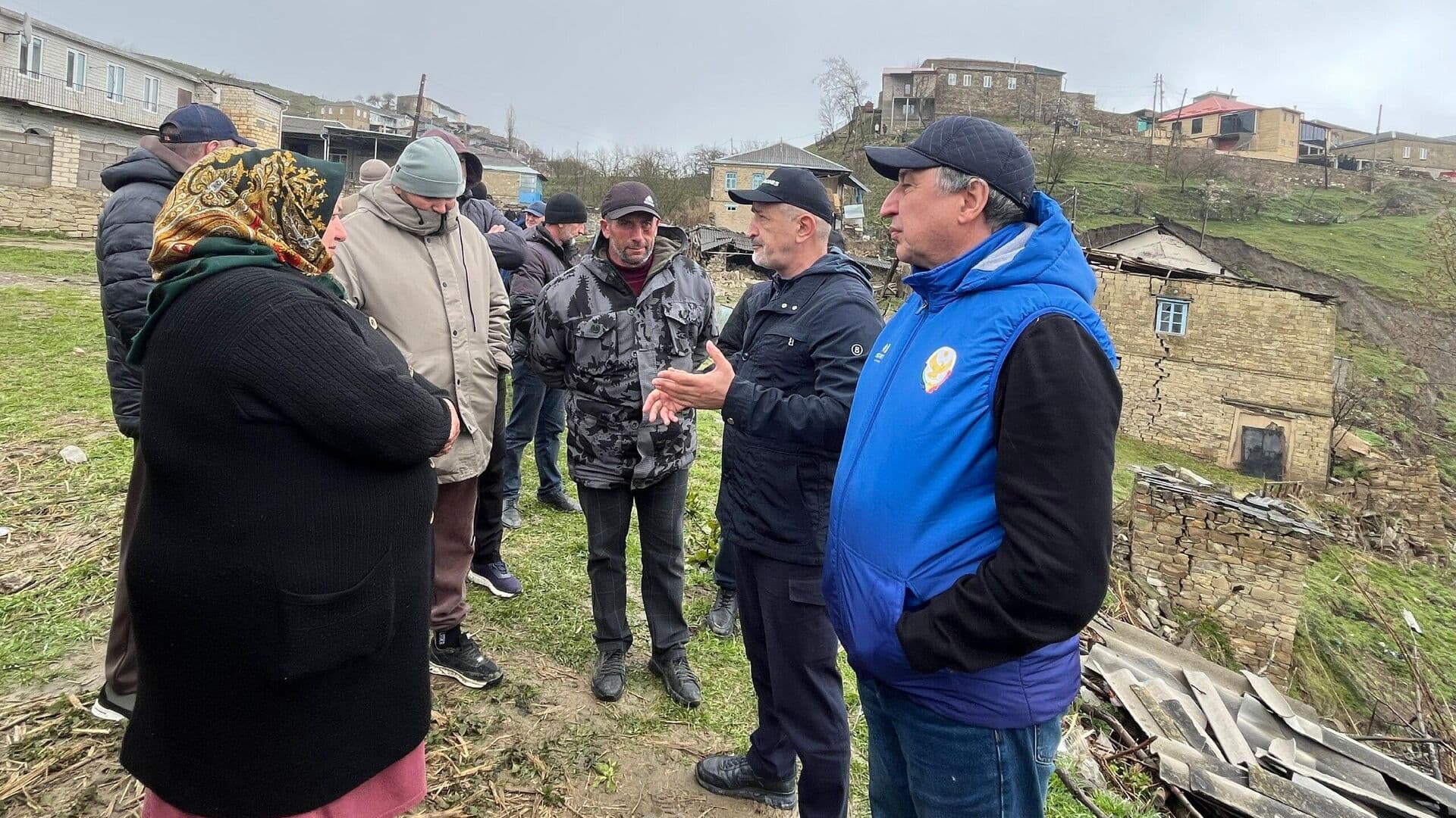 В Дагестане более десяти домов получили повреждения из-за схода оползней