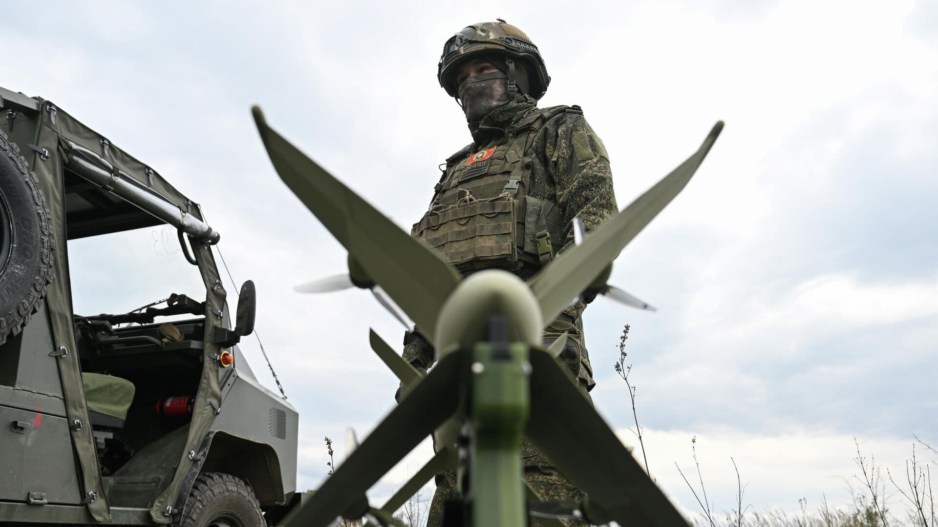 Российский пехотинец рассказал о ловле дронов ВСУ на живца