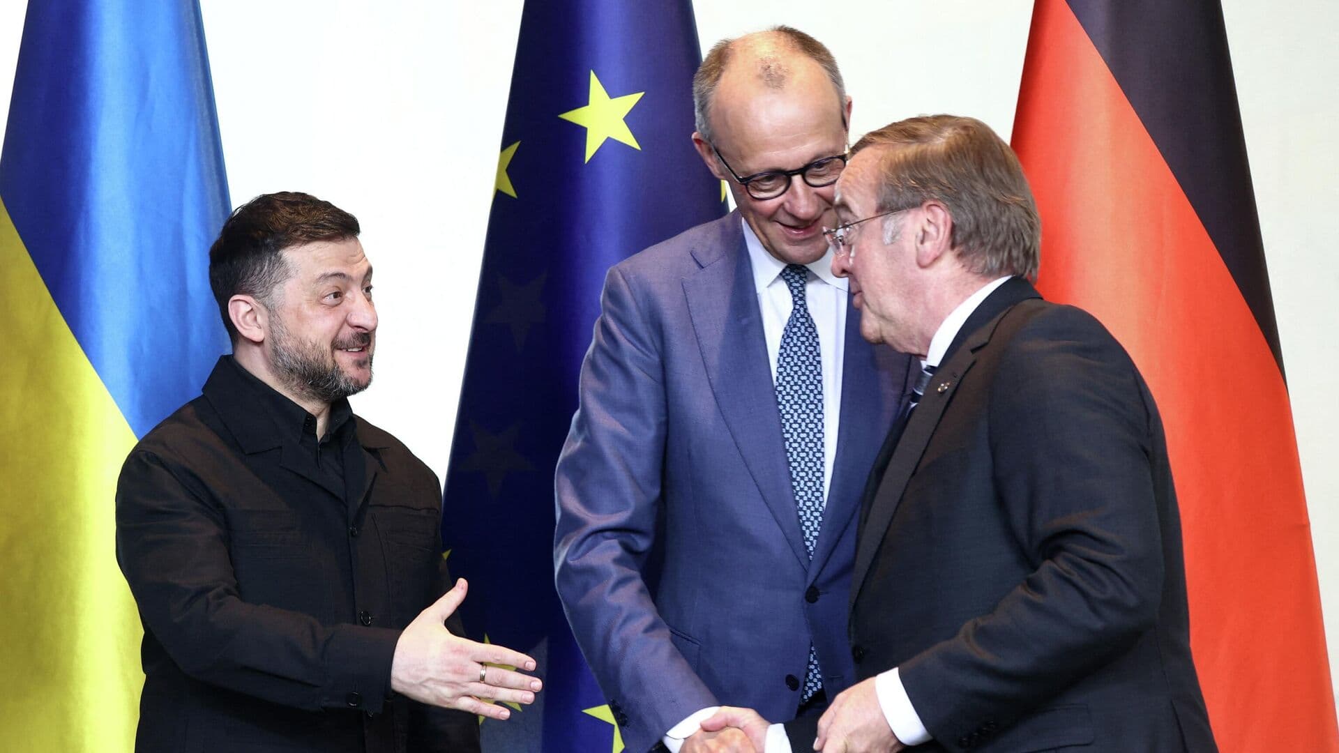 Украина и ФРГ подписали соглашение о ракетах для ПВО, утверждает Зеленский