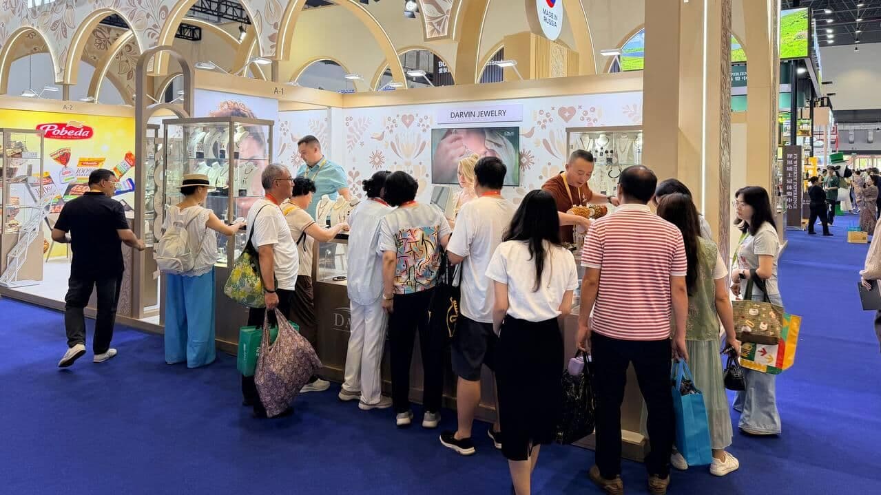 Экспозиция "Сделано в России" представлена на выставке в КНР