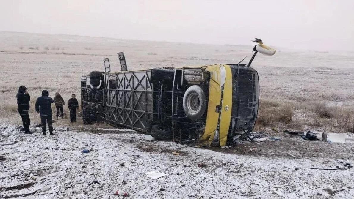 В Забайкалье после ДТП с автобусом госпитализировали 14 человек