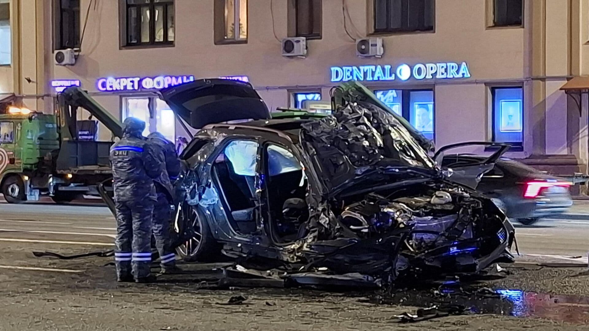 Число погибших в ДТП в центре Москвы увеличилось до двух