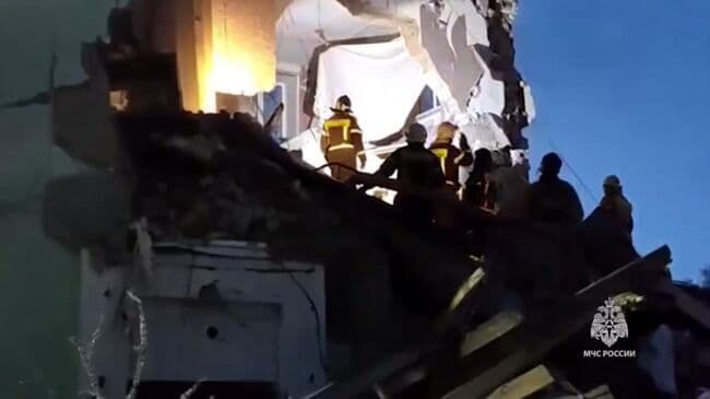 При обрушении дома в Сызрани пострадали 11 человек