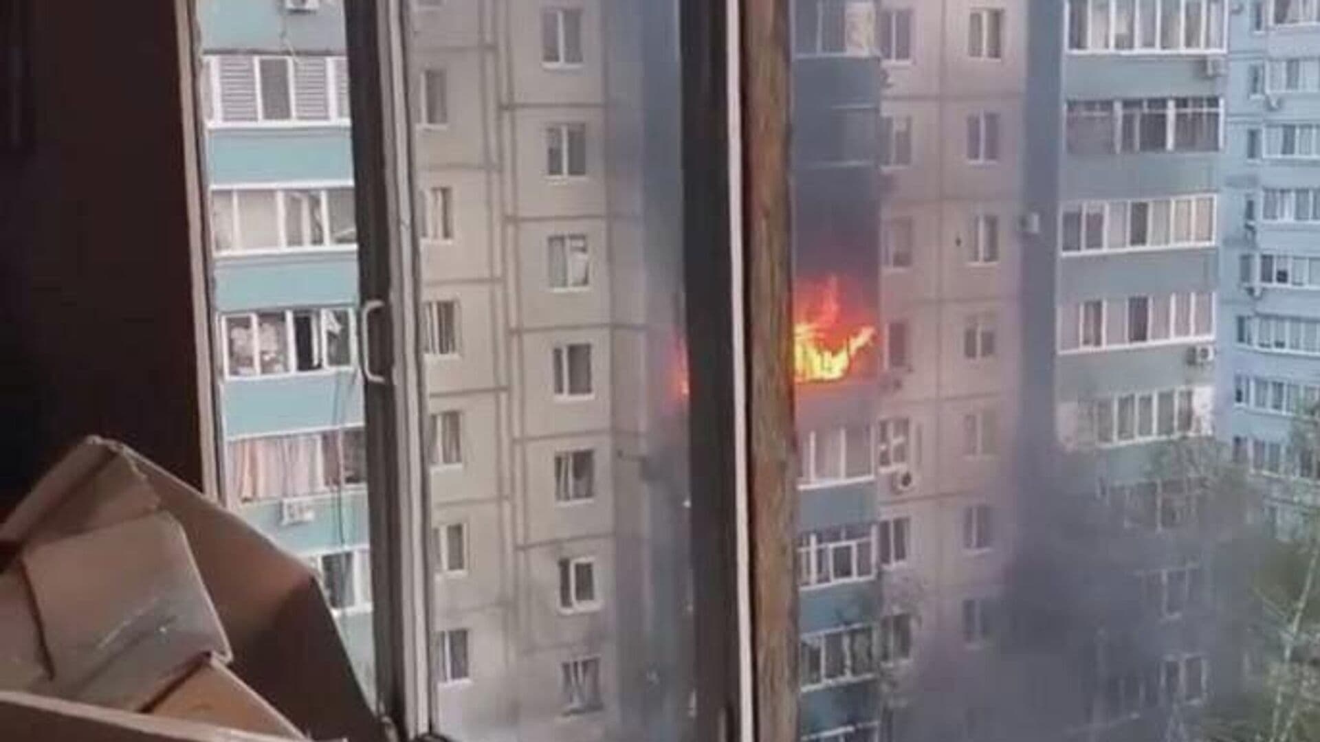 Житель Сызрани рассказал о моменте прилета дрона в один из домов