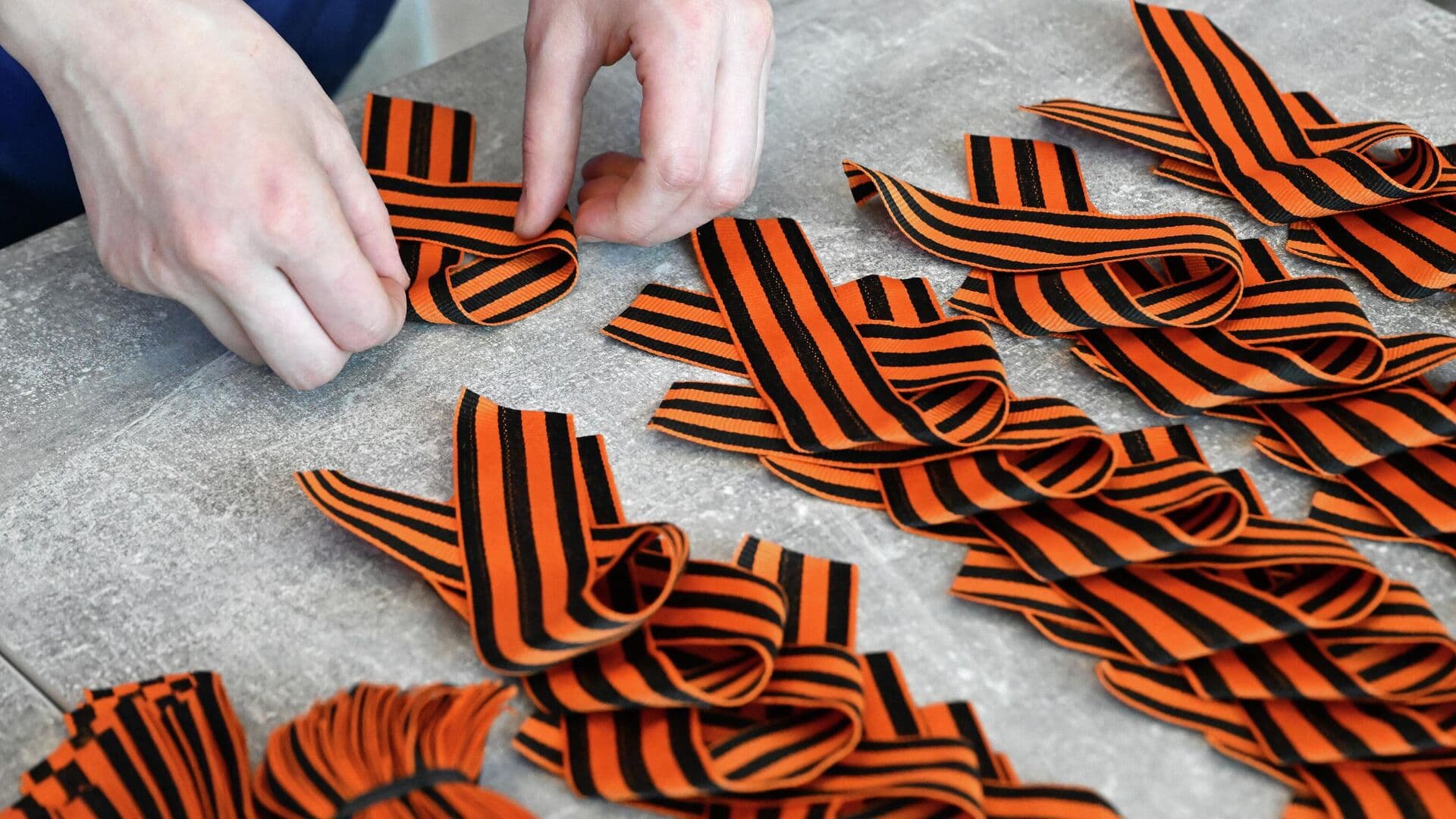 В Приднестровье стартовала акция "Георгиевская ленточка"