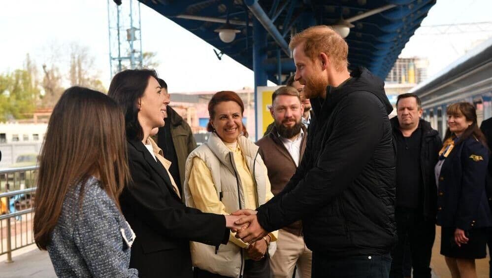 Принц Гарри прибыл в Киев с неожиданным визитом