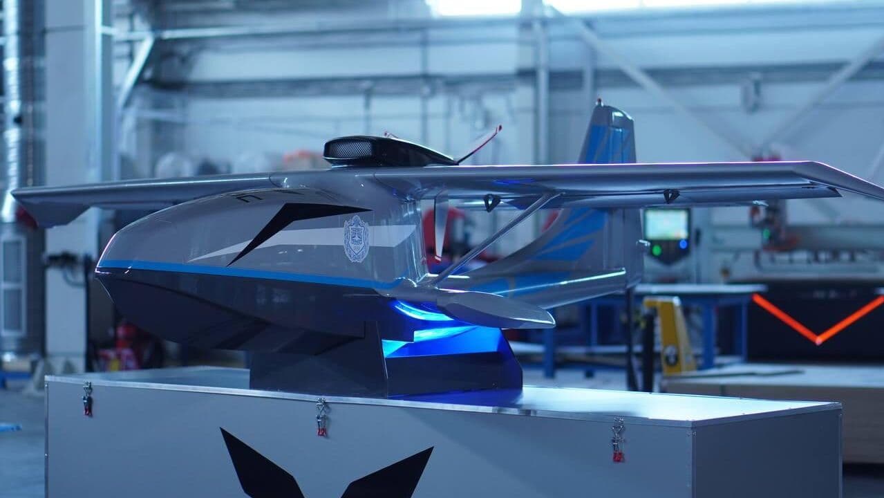 Российский дрон-амфибия "Меридиан" готов к испытаниям на воде