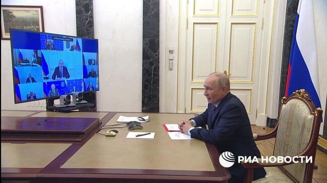 Путин обсудил с Совбезом меры по борьбе с преступностью