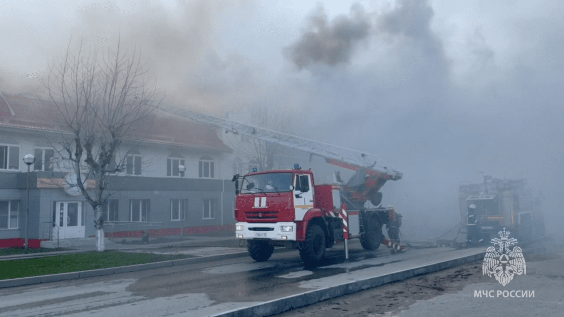 В Пензенской области вспыхнул пожар в развлекательном комплексе