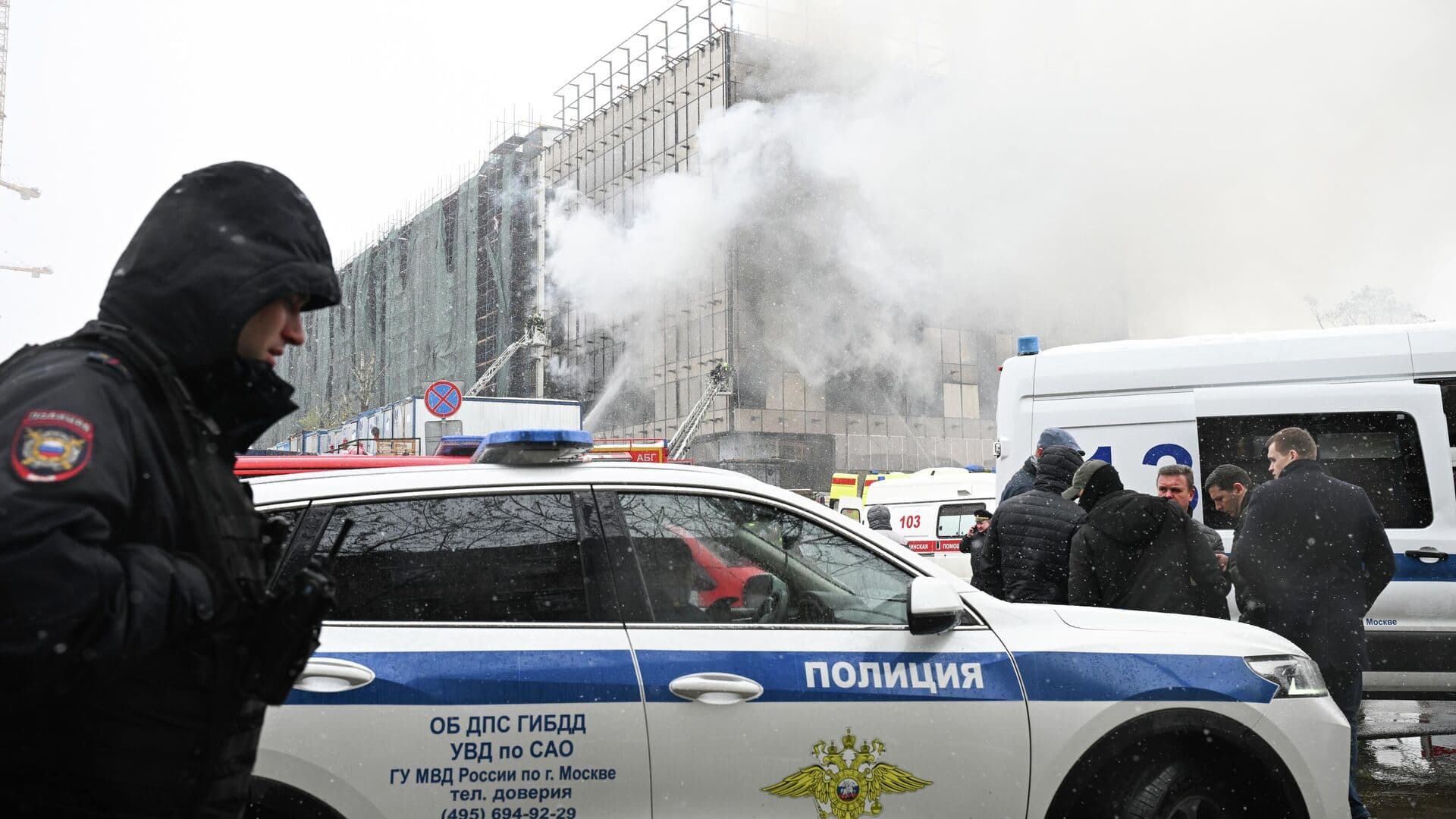 В Москве семь человек погибли при пожаре в новостройке