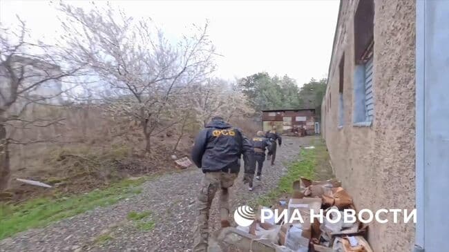 ФСБ показала драму, разыгравшуюся при задержании украинского агента в Крыму