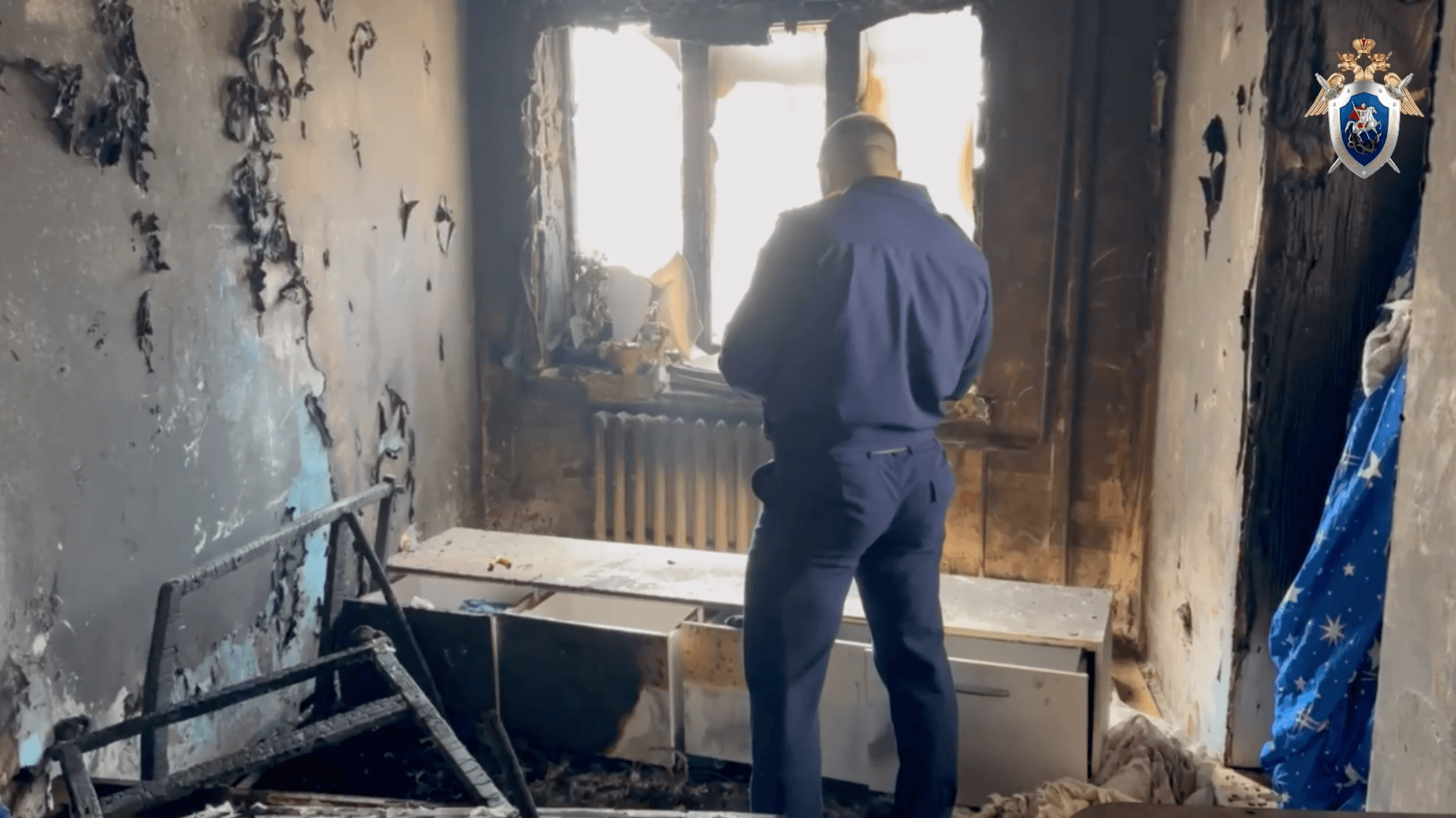 Трое детей погибли при пожаре в Красноярском крае