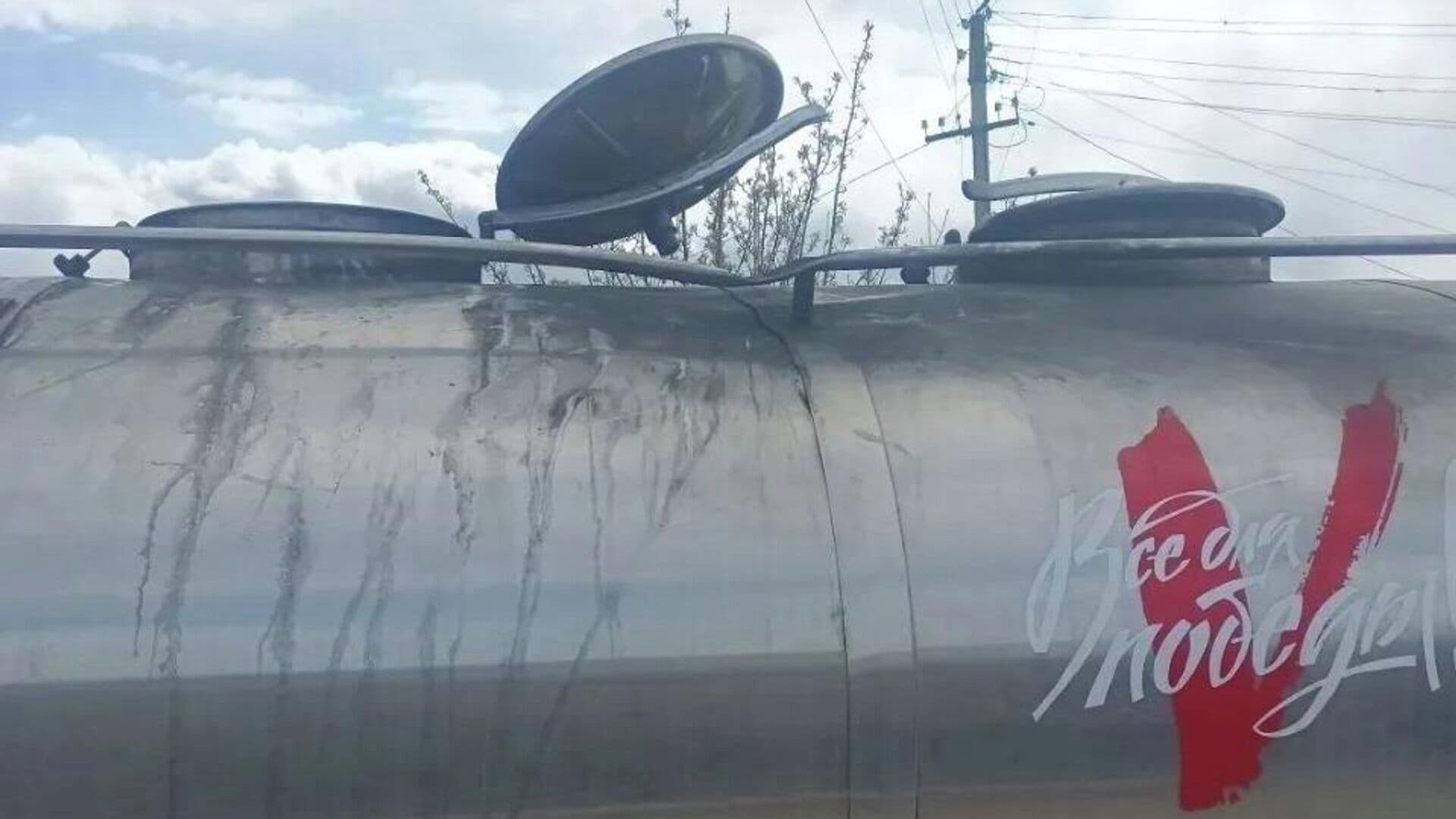 Украинский дрон атаковал водовоз в ЛНР