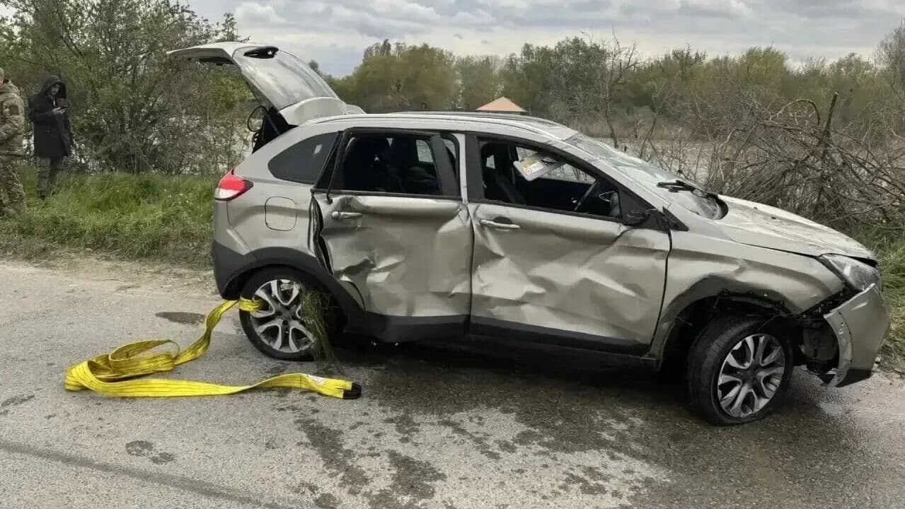 Легковушка улетела в реку Кубань, два пассажира погибли