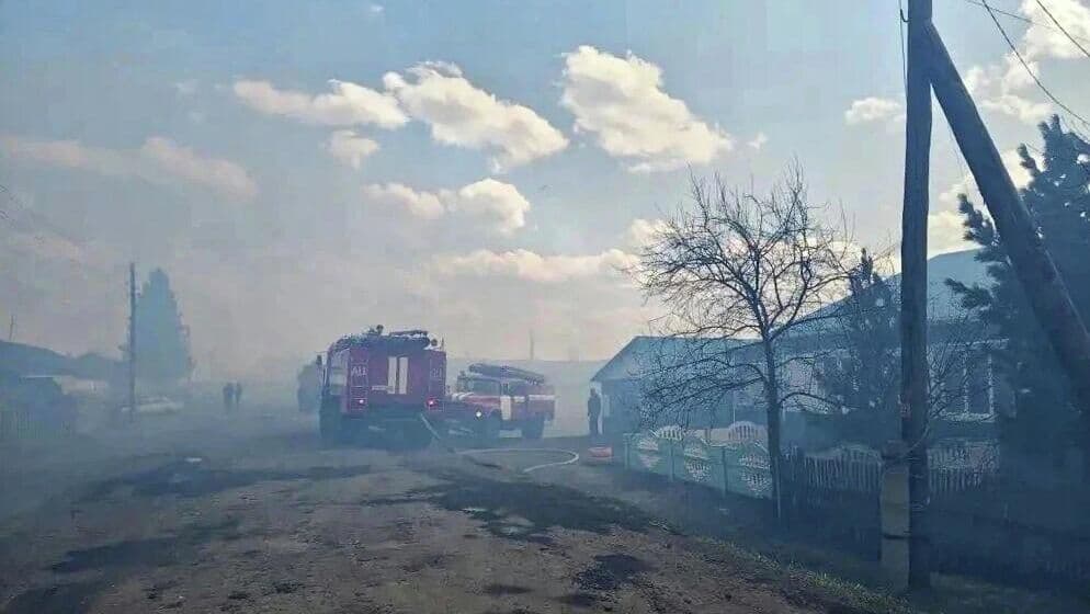 В красноярском селе пожар уничтожил 14 домов