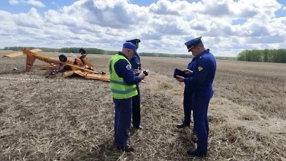 В Росавиации назвали возможную причину крушения самолета под Омском