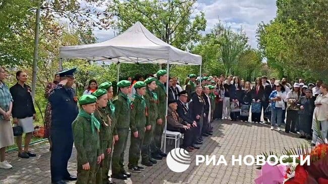 Акция "Сад памяти" прошла в Ереване в преддверии Дня Победы