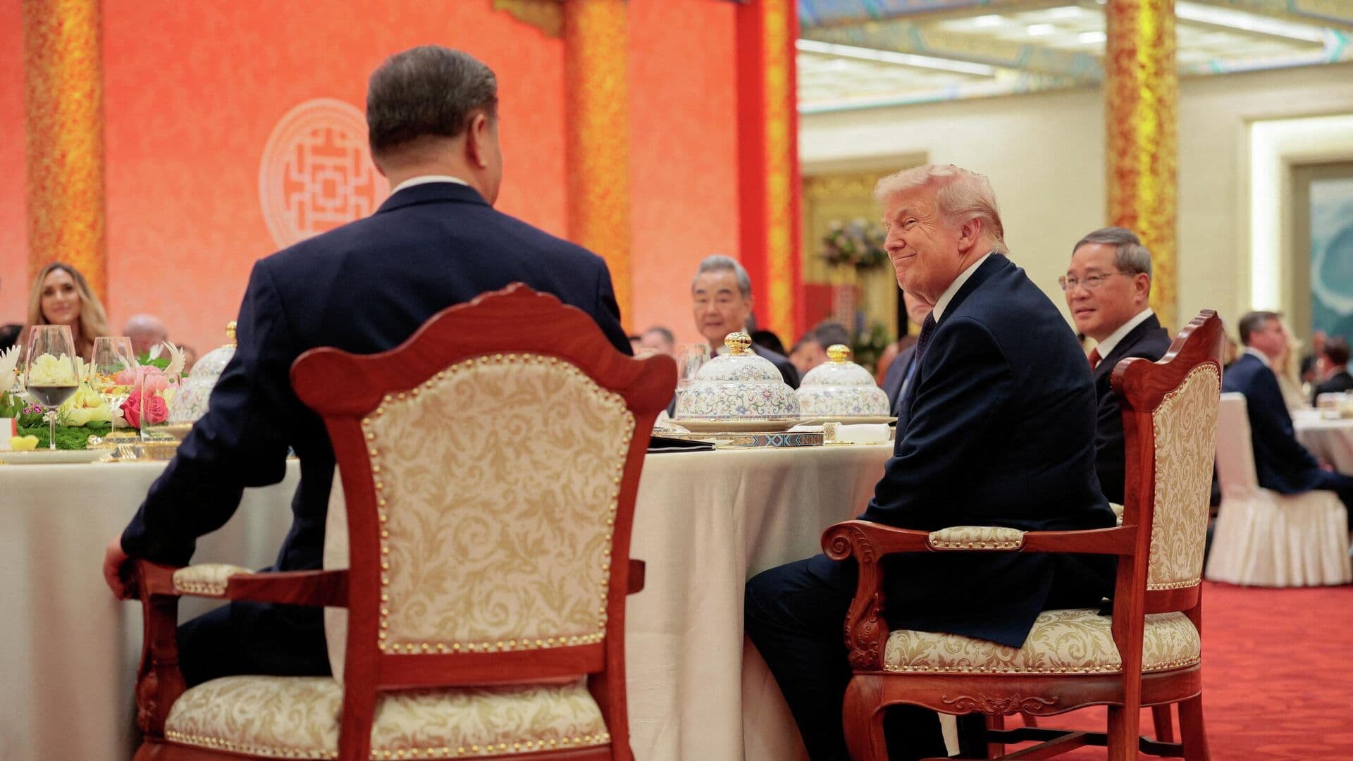 Белый дом опубликовал меню обеда Трампа и Си Цзиньпина