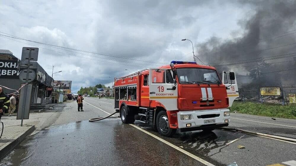 В Пятигорске при взрыве на газовой автозаправке пострадали два человека
