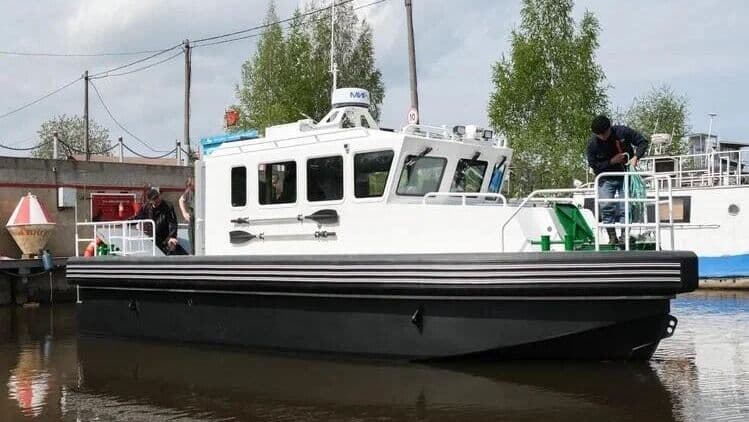 В КМЗ рассказали об испытаниях новейшего катера для ледокольного флота