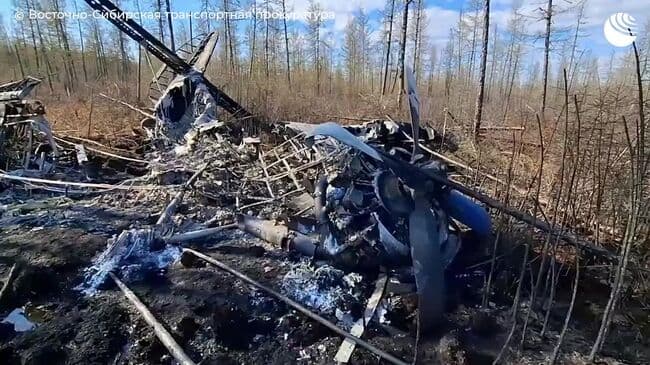 Командира самолета Ан-2, сгоревшего в лесу в Якутии, госпитализировали