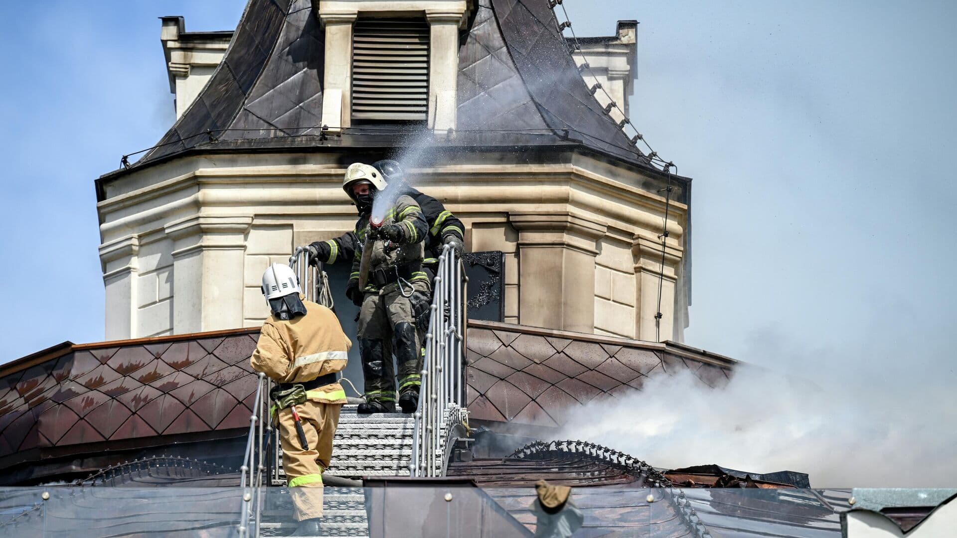 В Севастополе частично спасли историческое полотно, поврежденное ВСУ