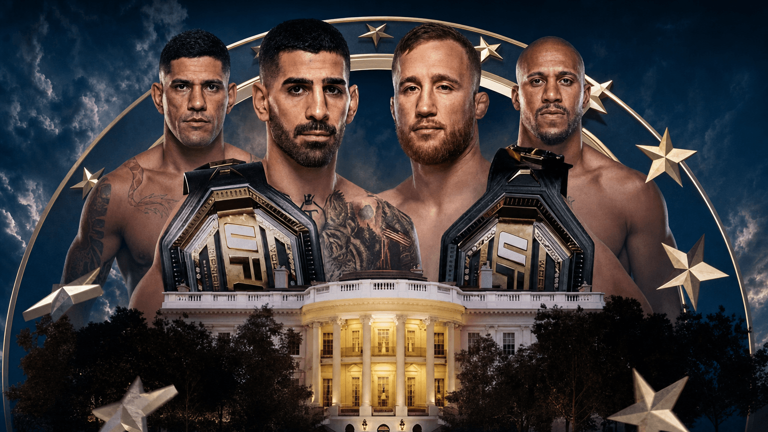 Полиция перекрыла движение у Белого дома в преддверии турнира UFC