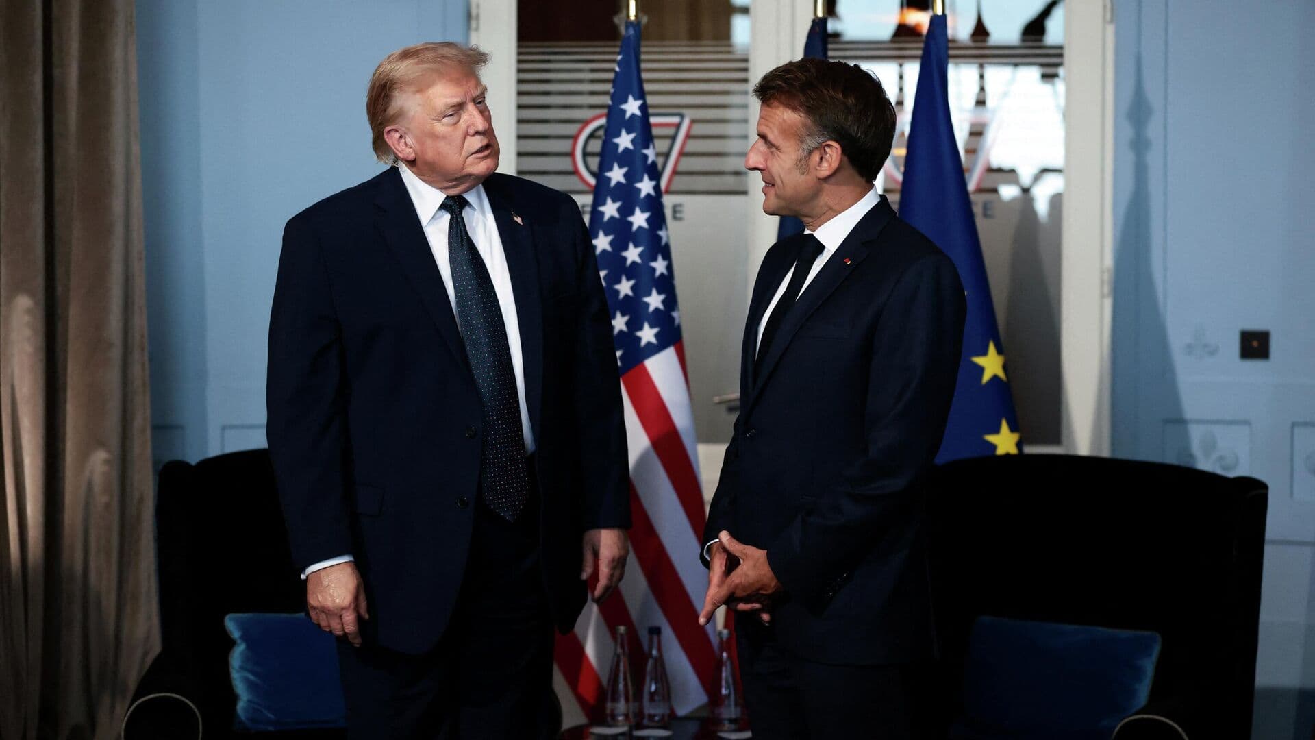 Жители Версаля недовольны ограничениями из-за ужина Макрона с Трампом