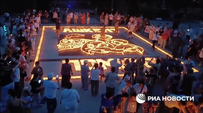 В Ташкенте прошла акция "Свеча памяти"