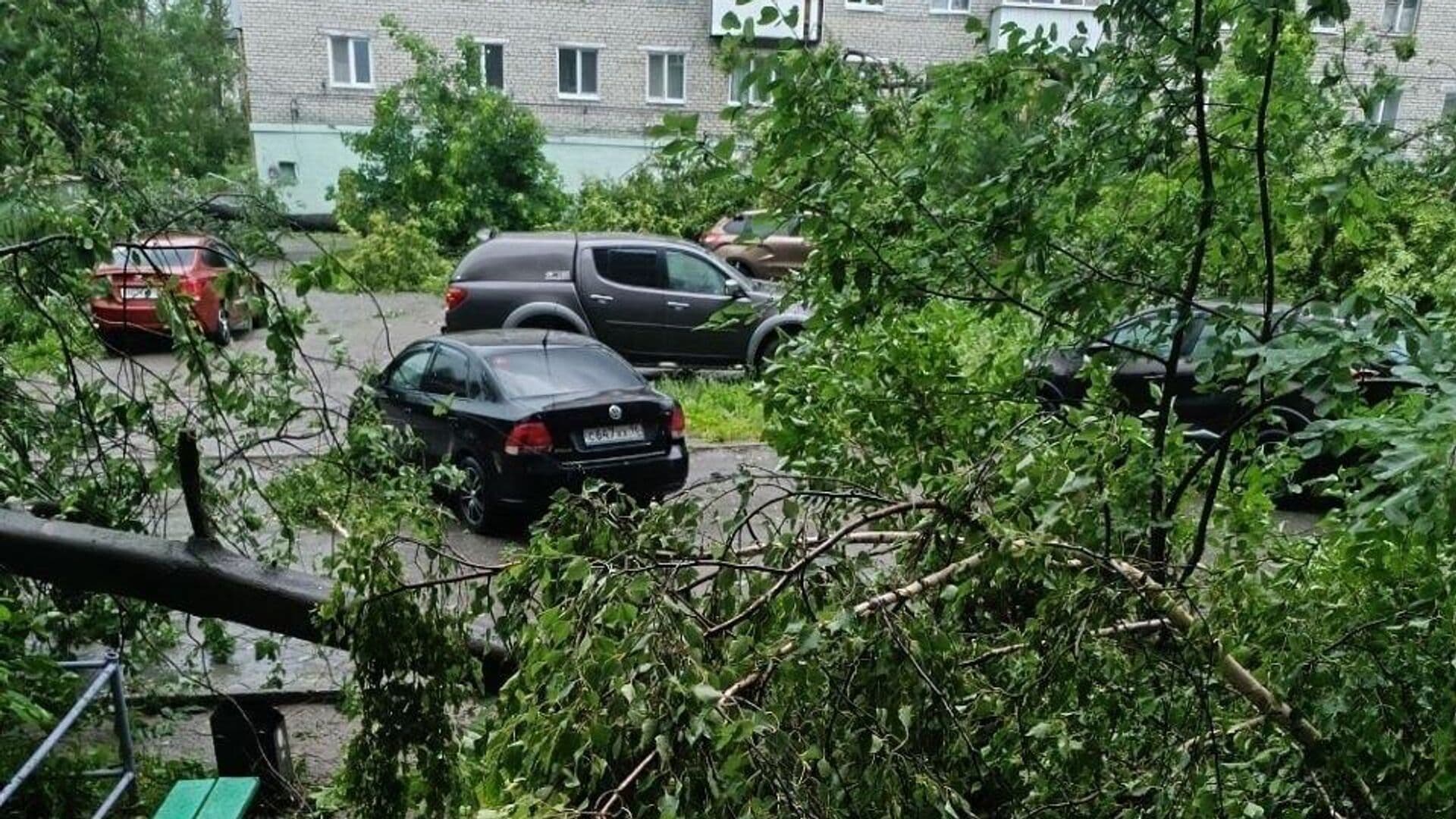 В Кушве ввели режим повышенной готовности из-за последствий урагана