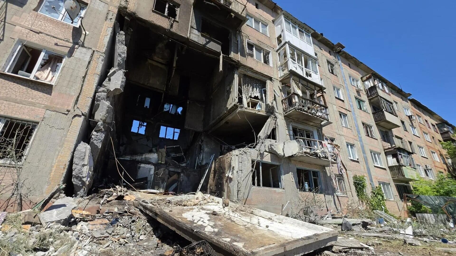 ВСУ применили ударный БПЛА при атаке на дом в Горловке, заявил Приходько