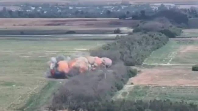 Российские военные сбросили восемь авиабомб на объекты ВСУ
